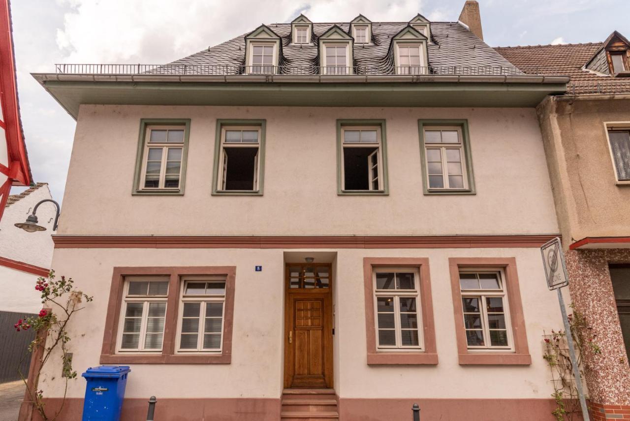 Designer Unterkunft In 15. Jahrhundert Altbau 75 M² Fuer Max. 4 Personen Apartment Eltville am Rhein Exterior foto